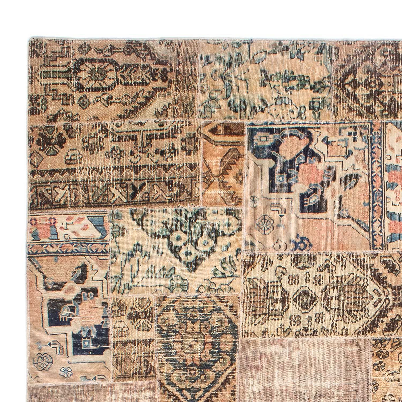 Patchwork-matta 317x240cm - Perserteppich Wollteppich