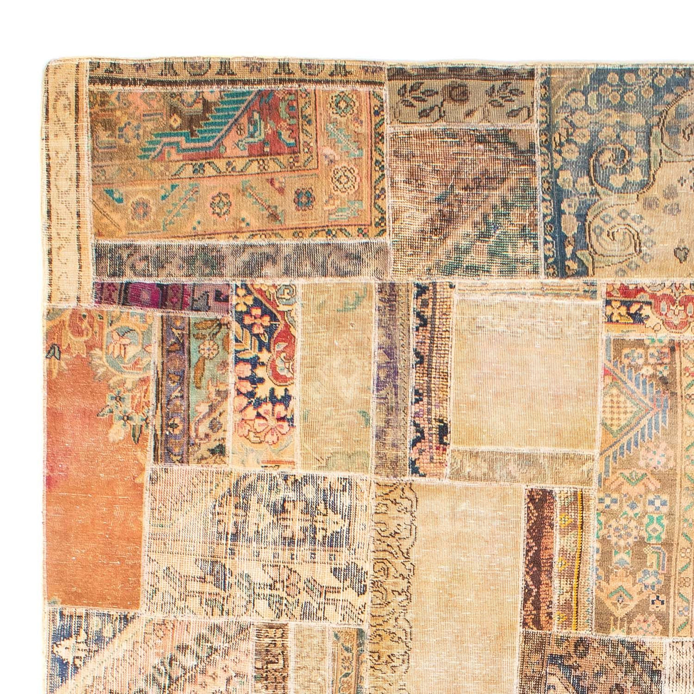 Patchwork-matta 292x230cm - Perserteppich Wollteppich