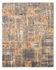 Patchwork-matta 303x240cm - Perserteppich Wollteppich