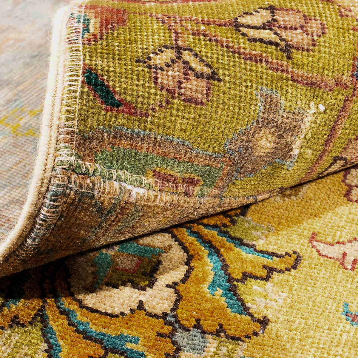 Patchwork-matta - 275 x 182 cm - flerfärgad