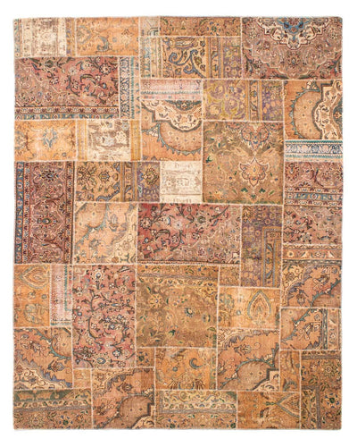 Patchwork-matta 241x301cm - Perserteppich Wollteppich