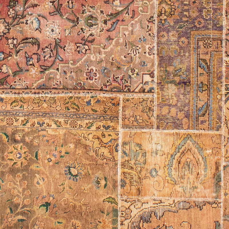 Patchwork-matta - 301 x 241 cm - flerfärgad