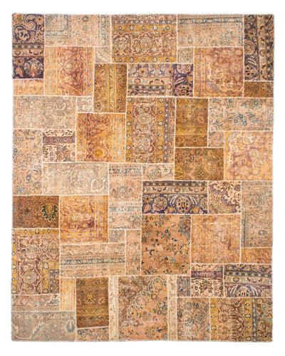 Patchwork-matta 241x301cm - Perserteppich Wollteppich