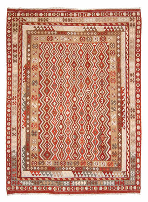 Kelim Carpet - Splash - 271 x 212 cm - flerfärgad