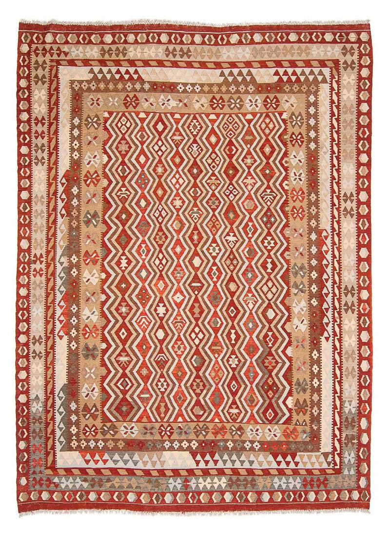 Kelim Carpet - Splash - 271 x 212 cm - flerfärgad
