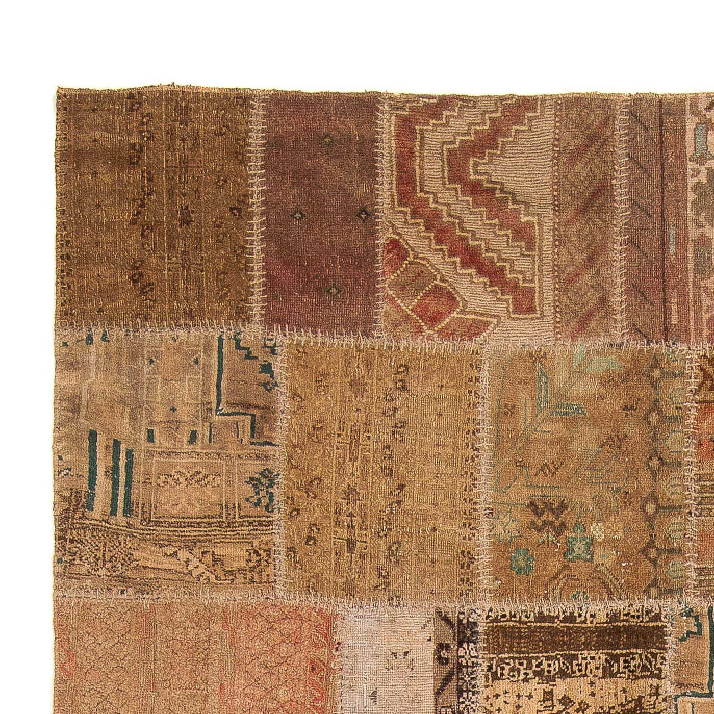 Patchwork-matta 256x172cm - Ullmatta