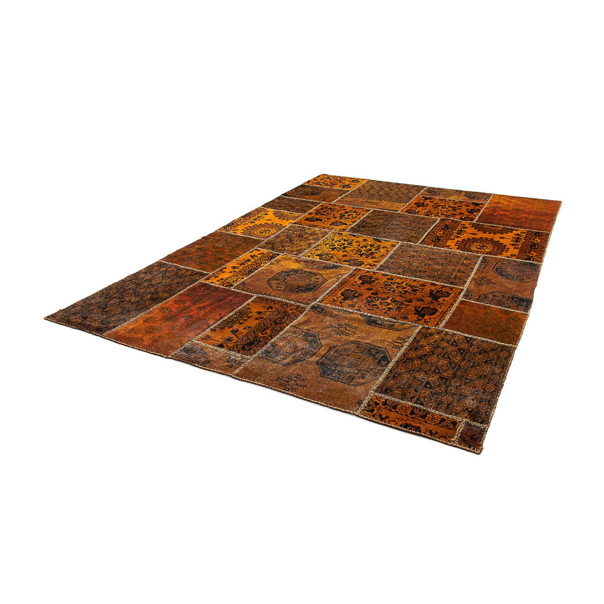 Patchwork-matta - 300 x 208 cm - flerfärgad