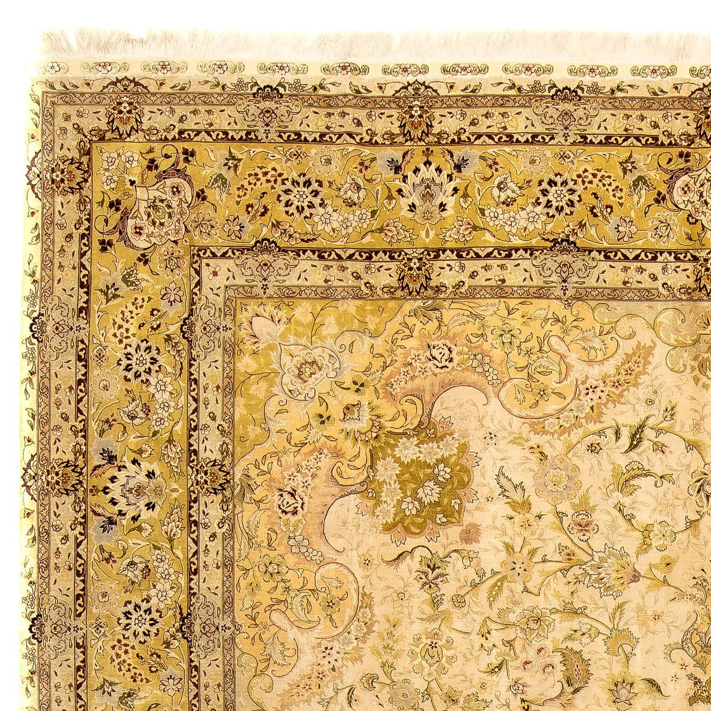 Hereke silke Mattan 375x277cm - Oriental Carpet
