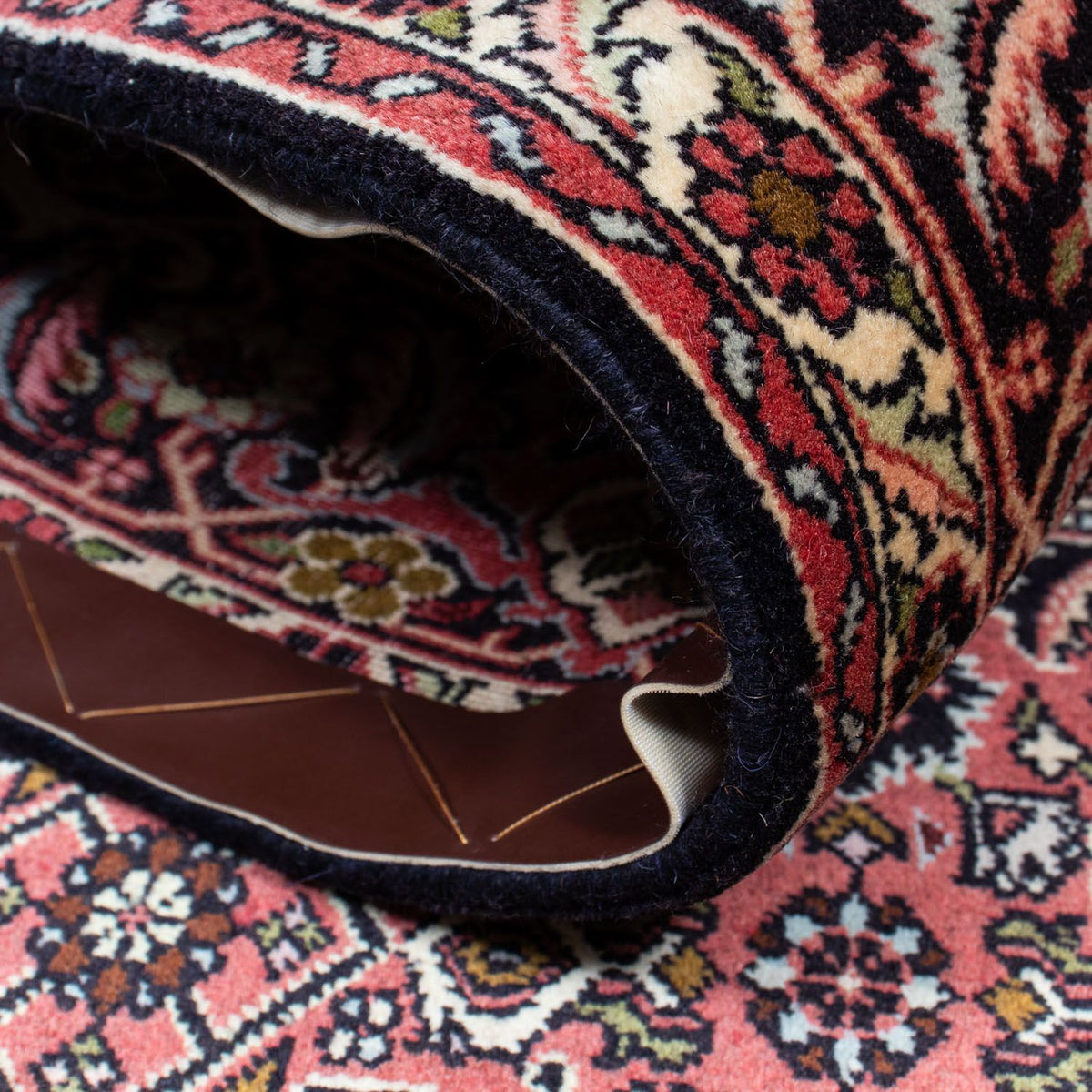 Persisk matta - Bijar - 227 x 137 cm - röd