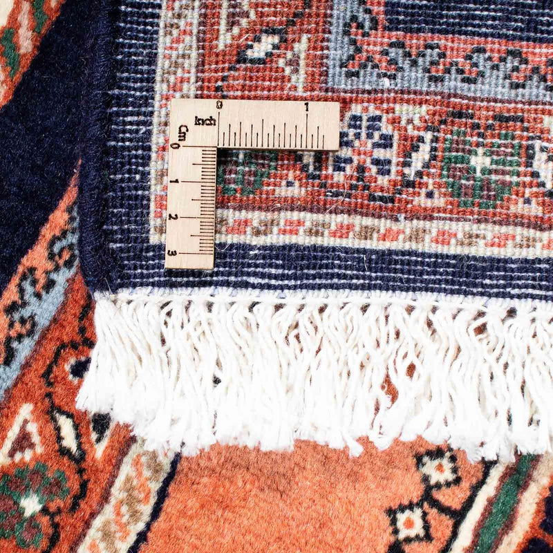 Persisk matta - Bijar - 238 x 175 cm - mörkblå