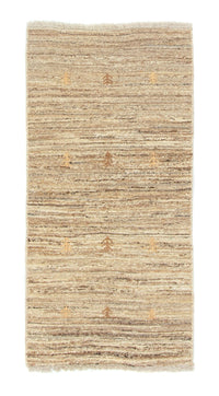Gabbeh-matta - persisk - 135 x 69 cm - beige