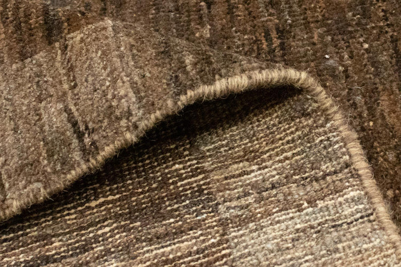 Gabbeh-matta - Indus - 188 x 132 cm - mörkbrun