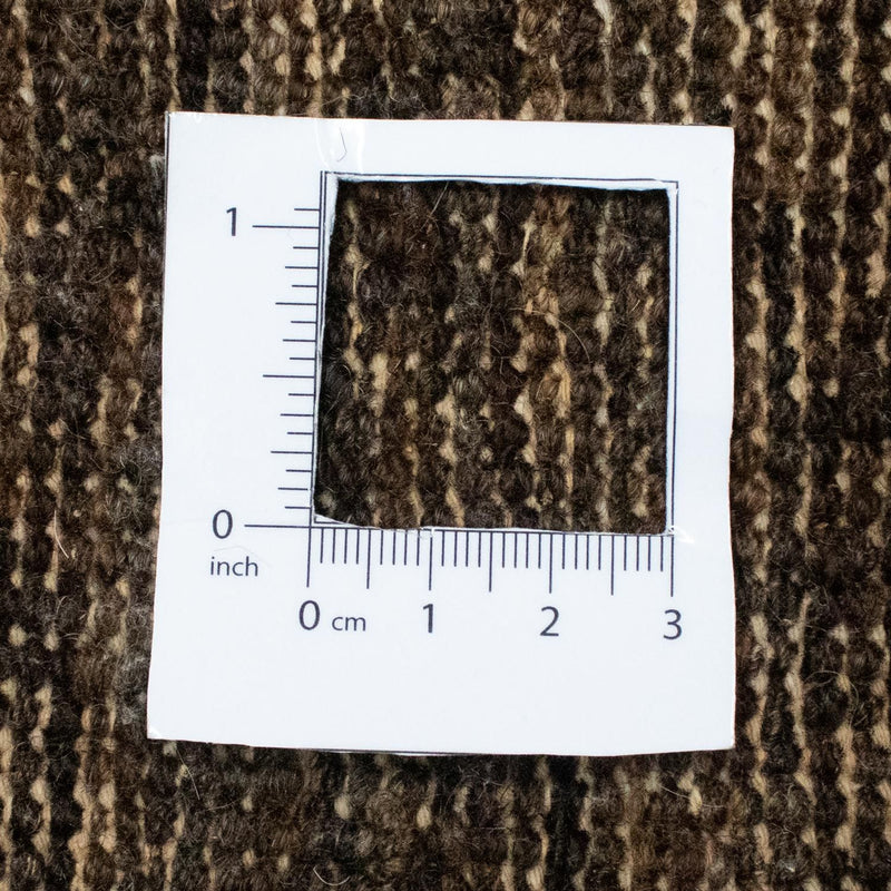 Gabbeh-matta - Indus - 188 x 132 cm - mörkbrun