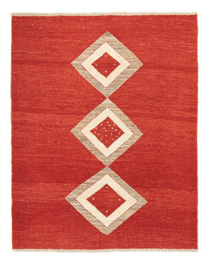 Gabbeh-matta - persisk - 190 x 150 cm - röd