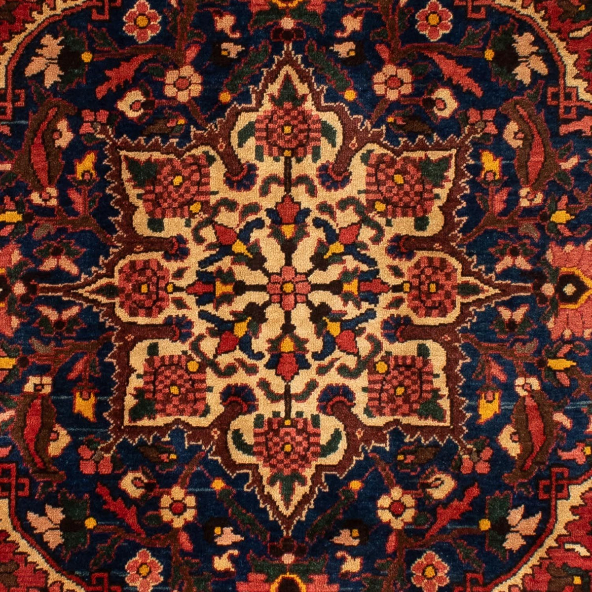 Persisk matta - Nomadic - 310 x 209 cm - mörkröd