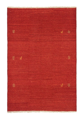 Gabbeh-matta - persisk - 174 x 118 cm - röd