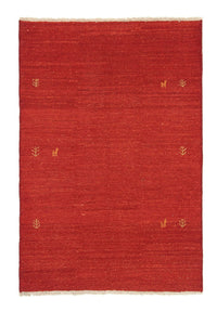 Gabbeh-matta - persisk - 174 x 118 cm - röd