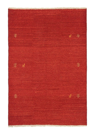 Gabbeh-matta - persisk - 174 x 118 cm - röd