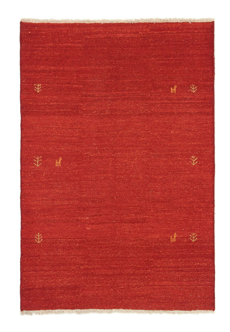 Gabbeh-matta - persisk - 174 x 118 cm - röd