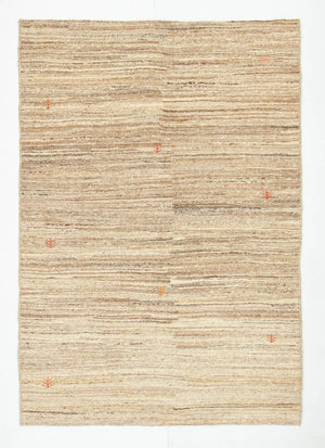 Gabbeh-matta - persisk - 200 x 136 cm - beige