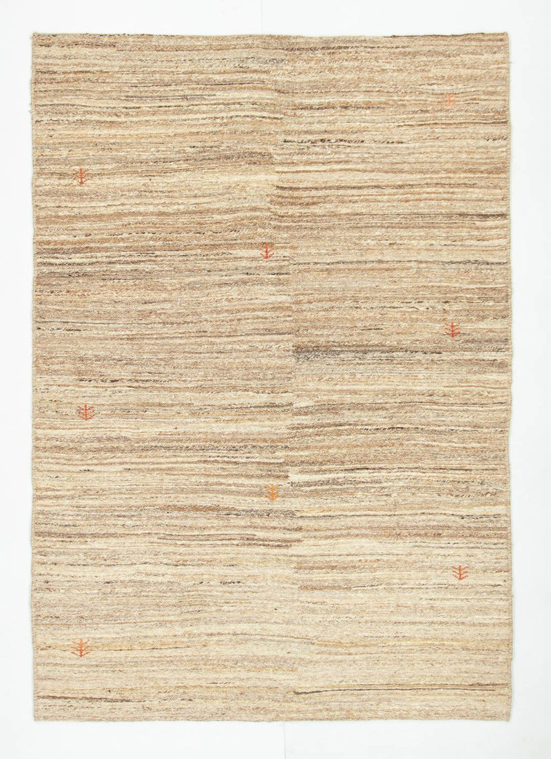 Gabbeh-matta - persisk - 200 x 136 cm - beige