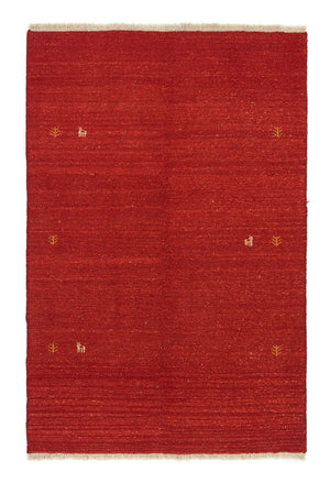Gabbeh-matta - persisk - 174 x 117 cm - röd