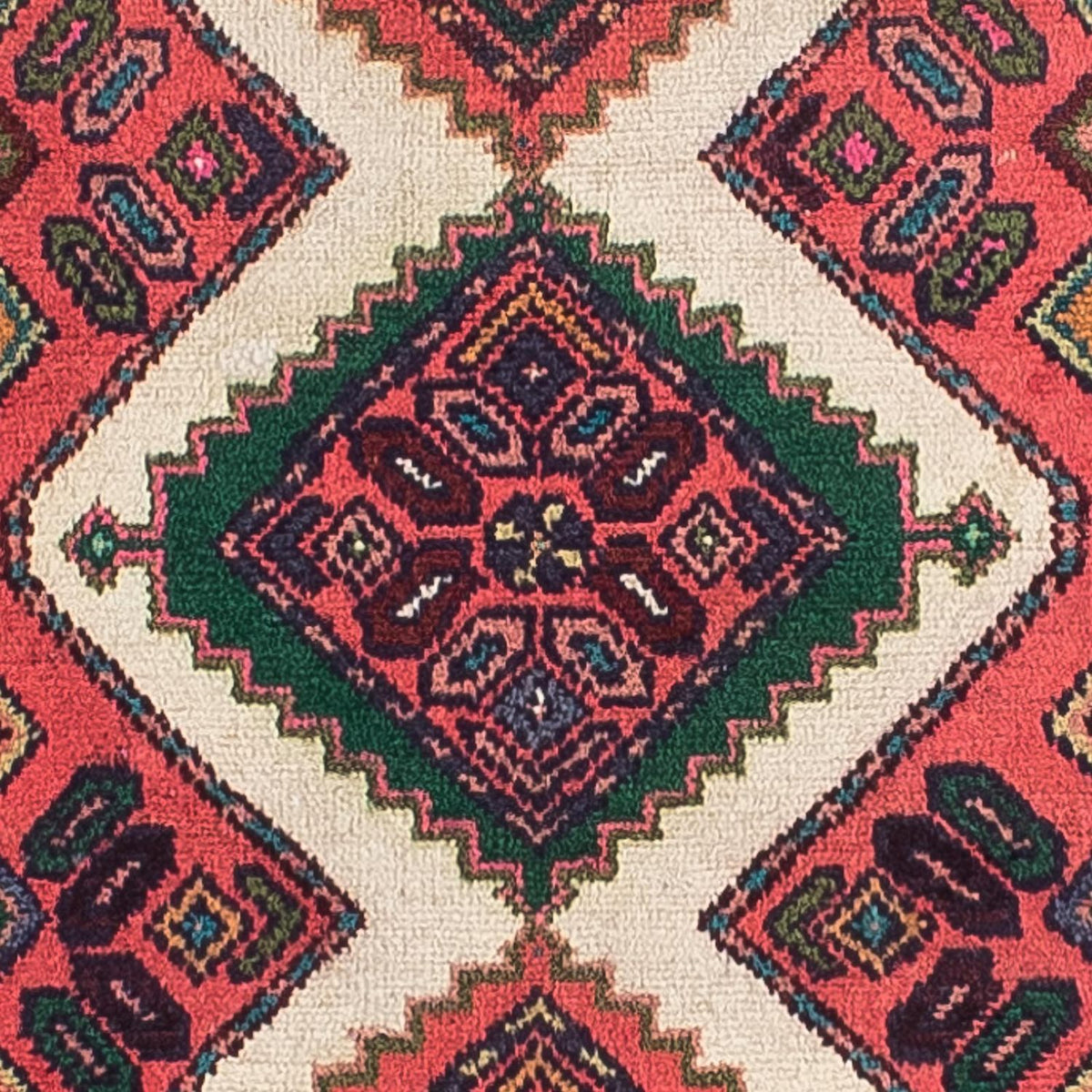 Runner Persisk matta - Nomadic - 290 x 70 cm - ljusröd