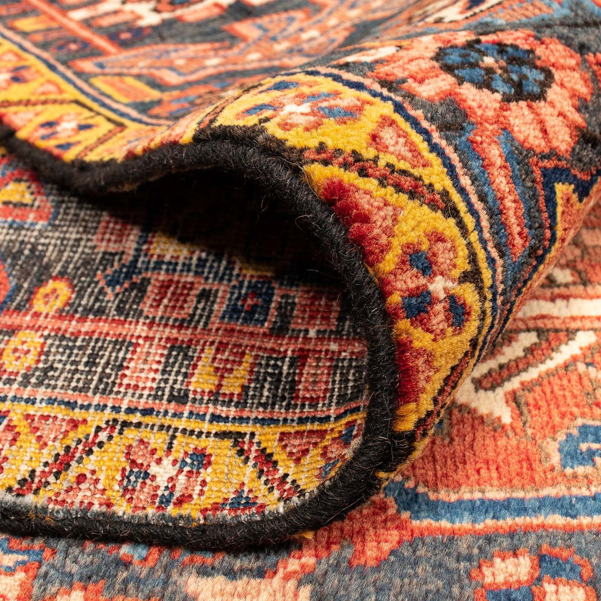 Persisk matta - Nomadic - 395 x 291 cm - mörkröd