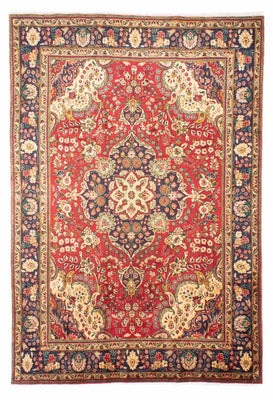 Persisk matta - Tabriz - 300 x 208 cm - röd
