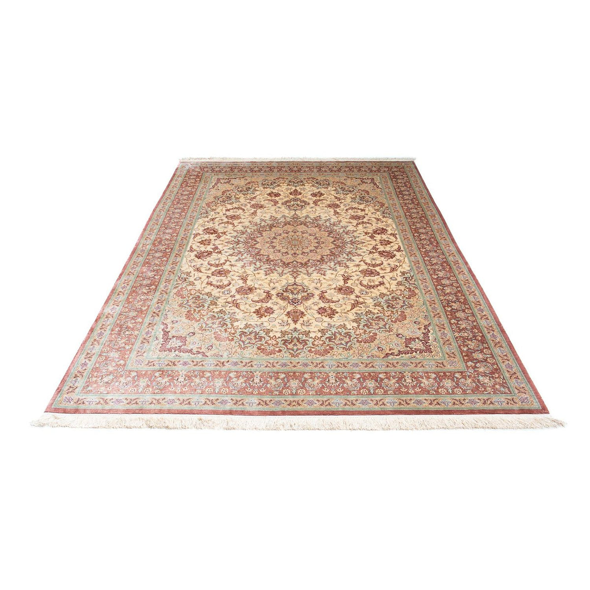 Persisk matta - Ghom - 240 x 160 cm - beige