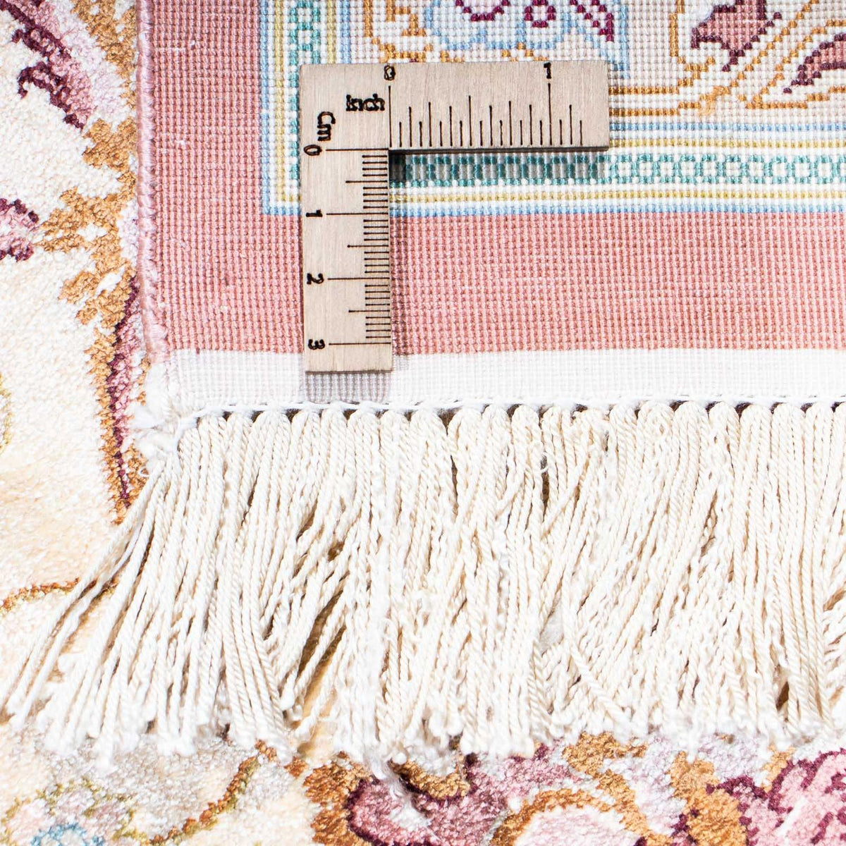 Persisk matta - Ghom - 240 x 160 cm - beige