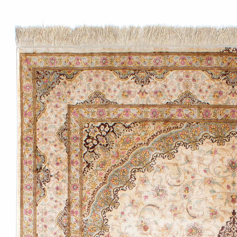 Persisk matta - Ghom - 235 x 157 cm - beige