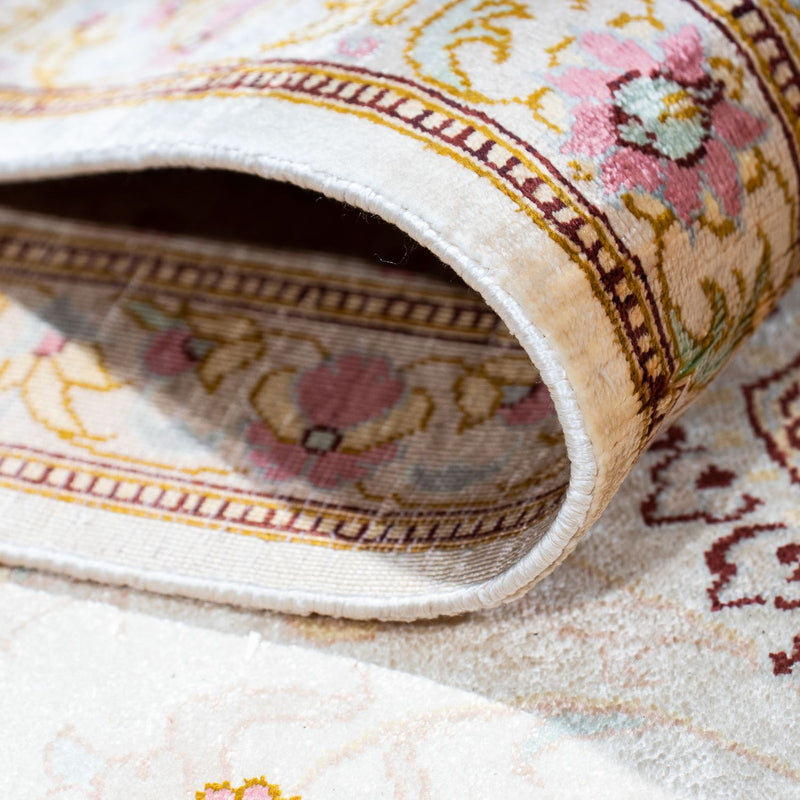 Persisk matta - Ghom - 235 x 157 cm - beige