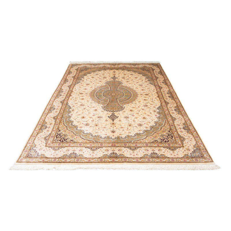 Persisk matta - Ghom - 235 x 157 cm - beige
