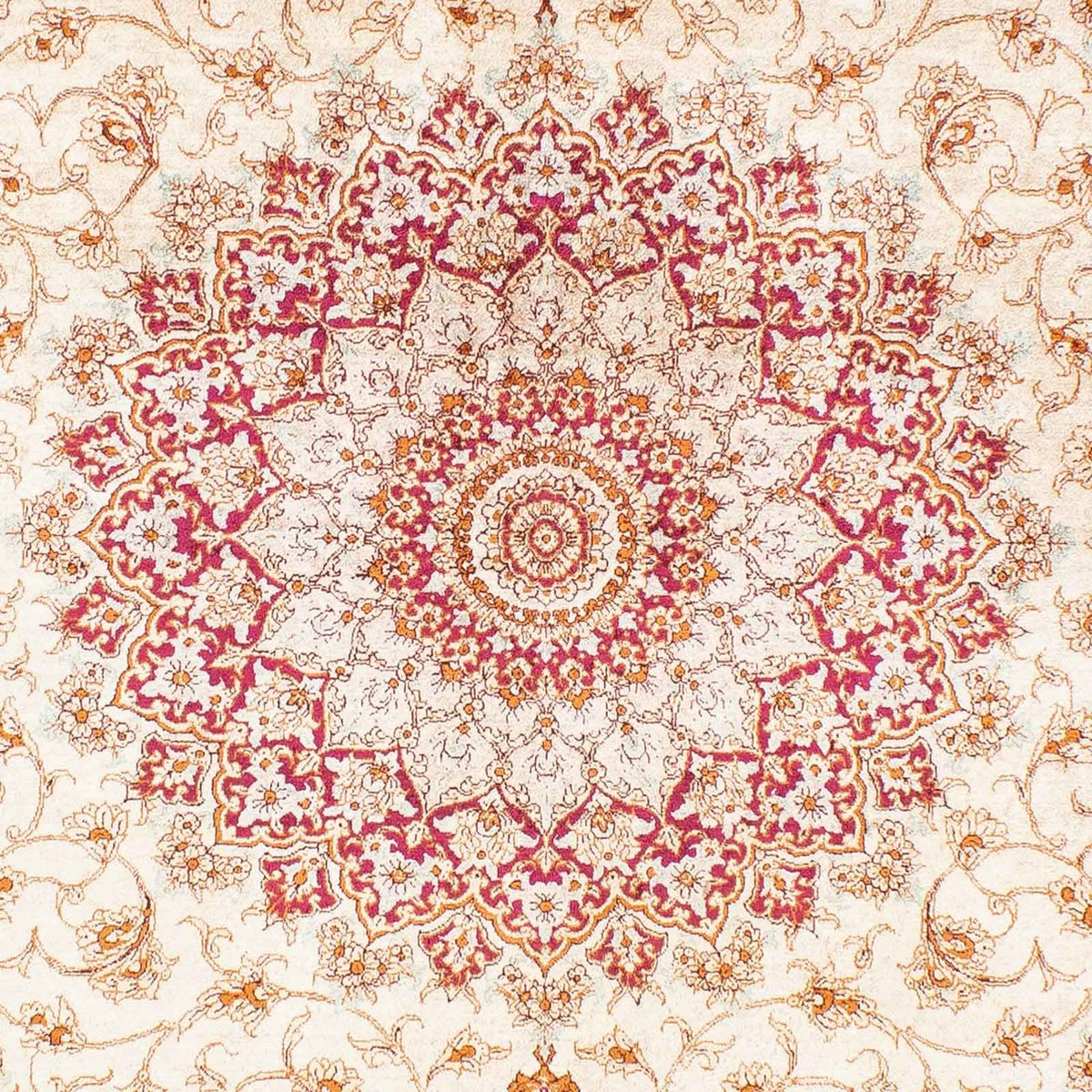 Persisk matta - Ghom - 240 x 157 cm - beige