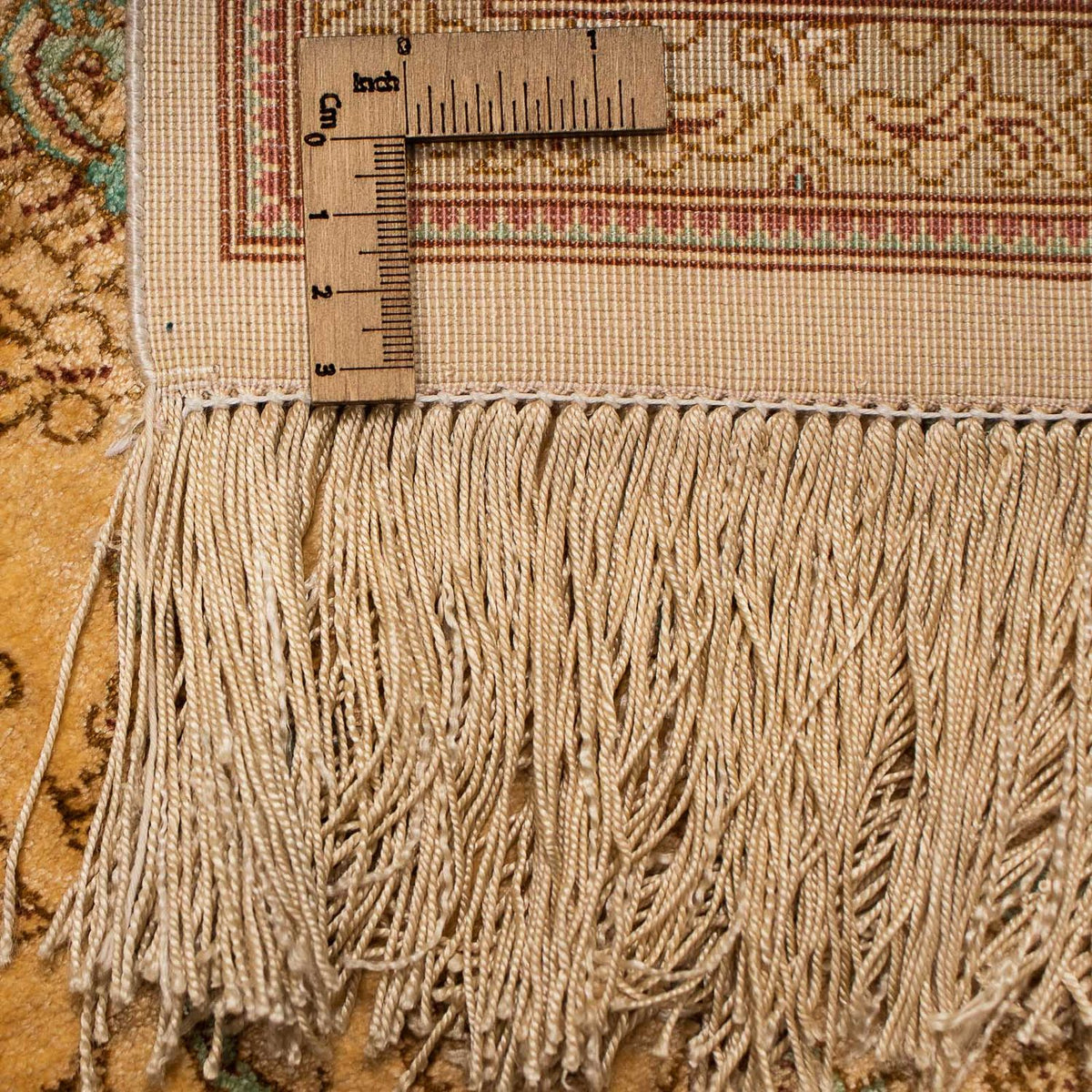 Persisk matta - Ghom - 198 x 134 cm - beige