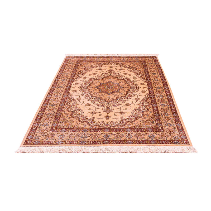 Silk Carpet - Ghom Silk - Premium - 188 x 130 cm - beige