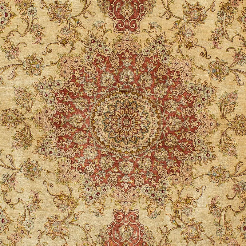 Silk Carpet - Ghom Silk - Premium - 210 x 130 cm - beige