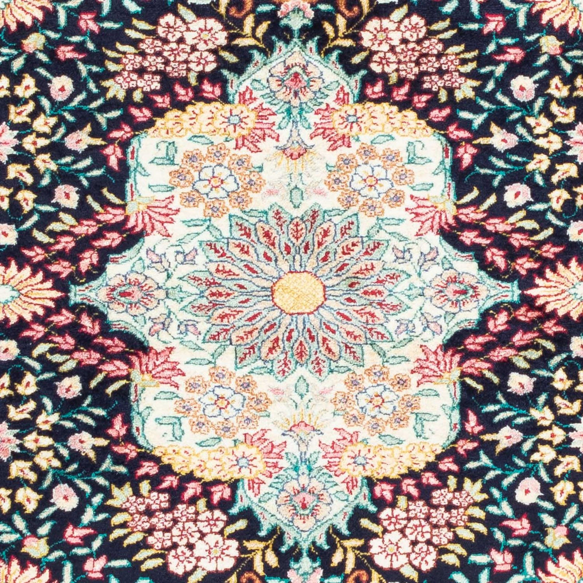 Persisk matta - Ghom - 130 x 81 cm - beige