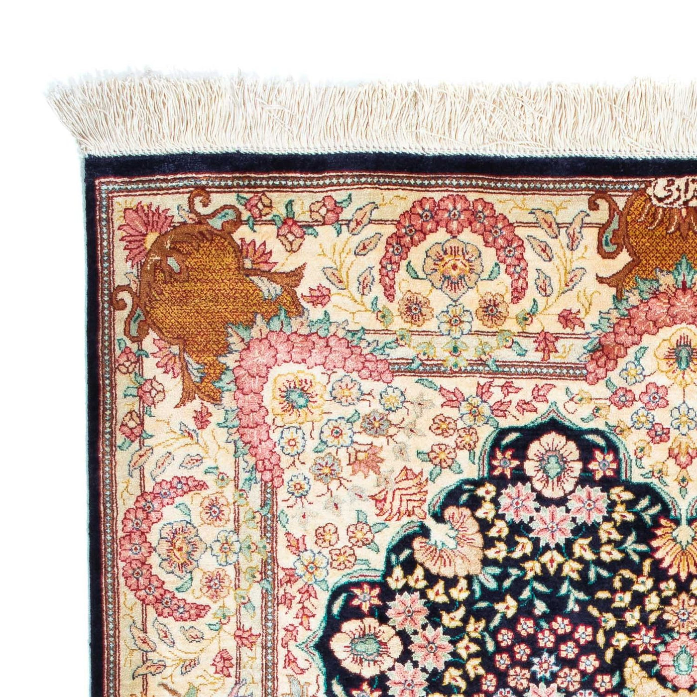 Qom Mattan 130x81cm - Persisk matta