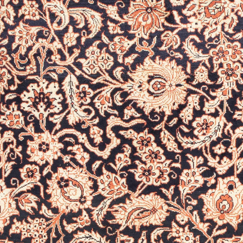 Persisk matta - Ghom - 112 x 80 cm - mörkblå