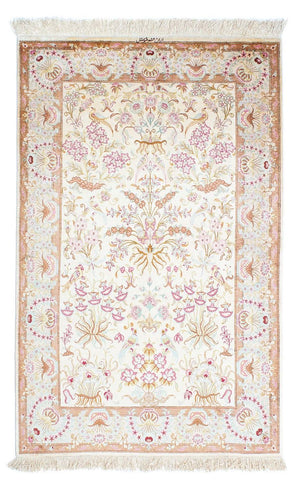 Persisk matta - Ghom - 155 x 95 cm - beige