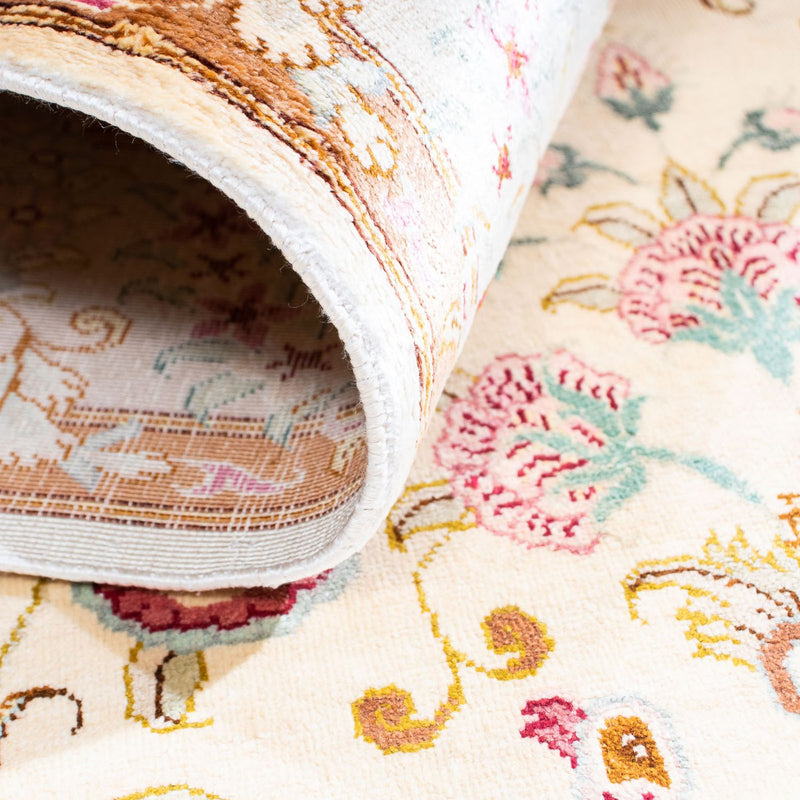 Persisk matta - Ghom - 155 x 95 cm - beige