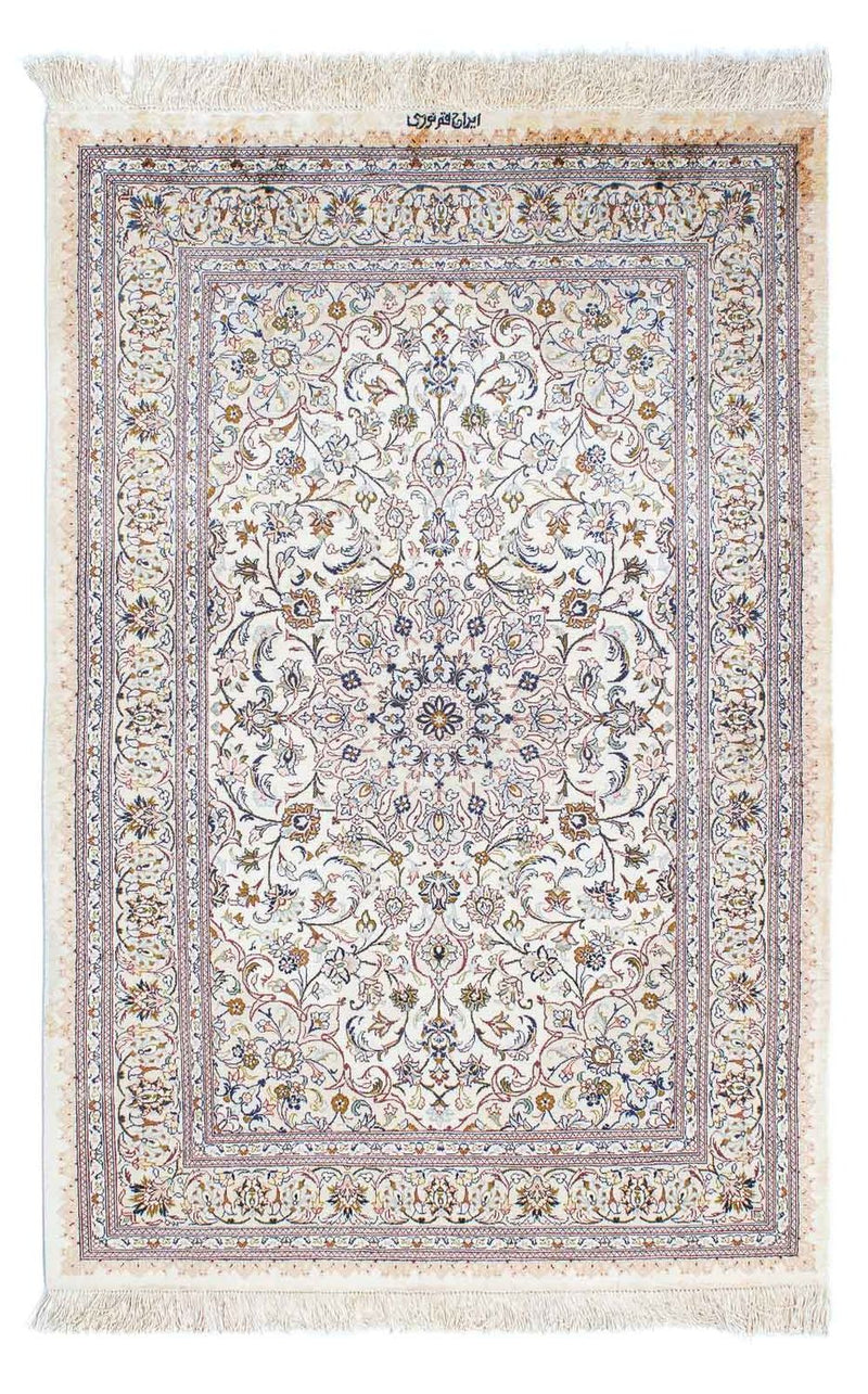Persisk matta - Ghom - 147 x 97 cm - beige