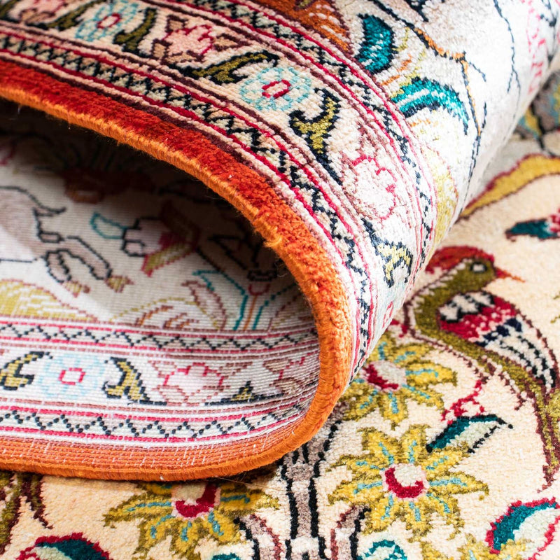 Persisk matta - Ghom - 148 x 100 cm - beige