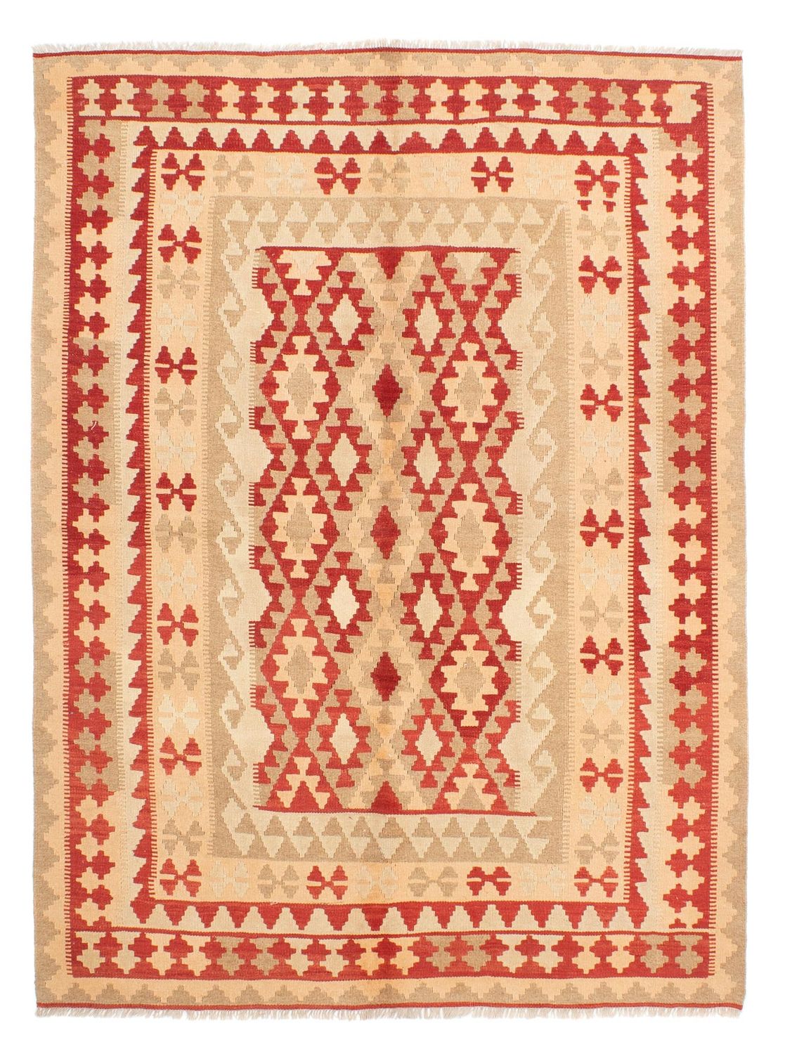 Kelim Carpet - orientalisk matta - 239 x 165 cm - beige