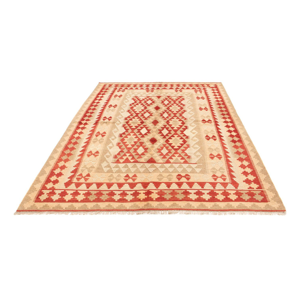Kelim Carpet - orientalisk matta - 239 x 165 cm - beige