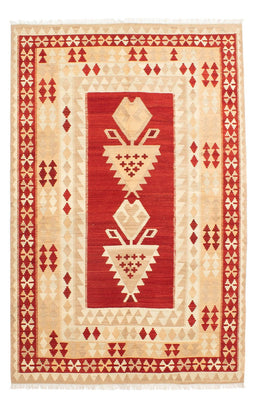 Kelim Carpet - orientalisk matta - 256 x 173 cm - beige