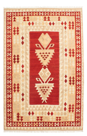Kelim Carpet - orientalisk matta - 256 x 173 cm - beige