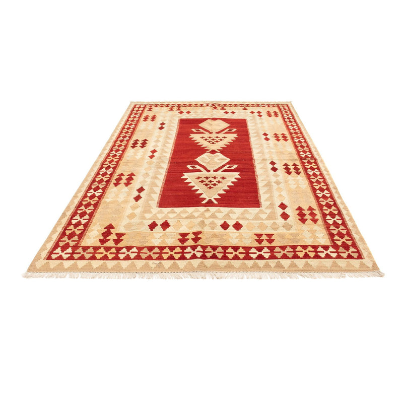 Kelim Carpet - orientalisk matta - 256 x 173 cm - beige